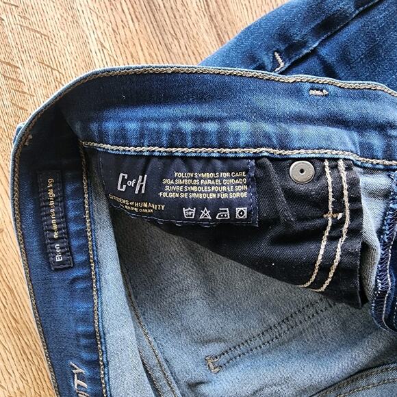 CITIZENS OF HUMANITY by Jerome Dahan Elson Medium Rise Straight Leg SZ 29 - Picture 12 of 16